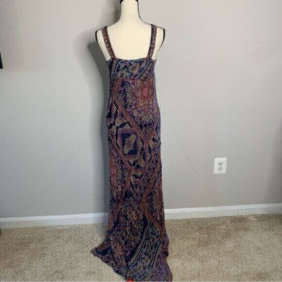 NWT Johnny Was Omo Burnout Peony Maxi Dress - Picture 10 of 15